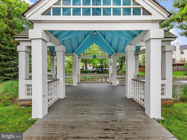 6521 Kemper Lakes Ct, Alexandria, VA 22312 - view of community featuring a gazebo