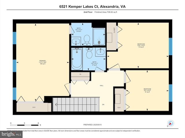 6521 Kemper Lakes Ct, Alexandria, VA 22312 - floor plan / room layout