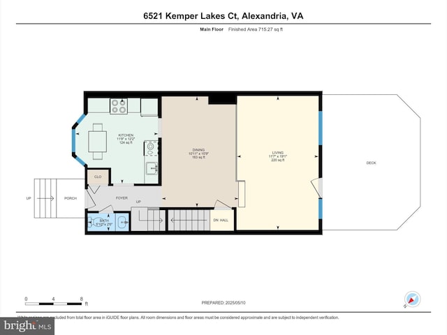 6521 Kemper Lakes Ct, Alexandria, VA 22312 - property floor plan