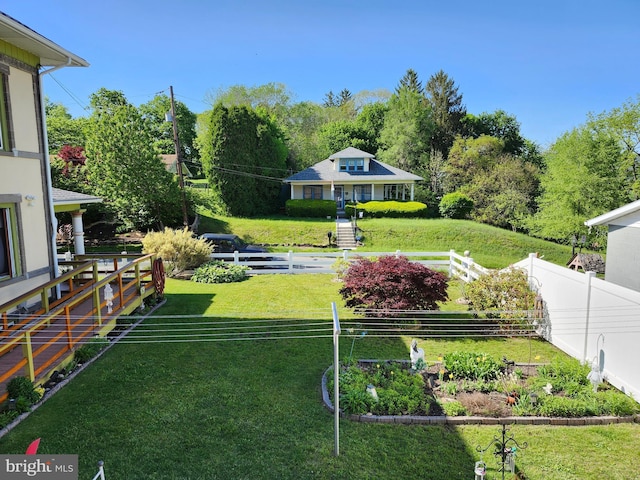 view of yard