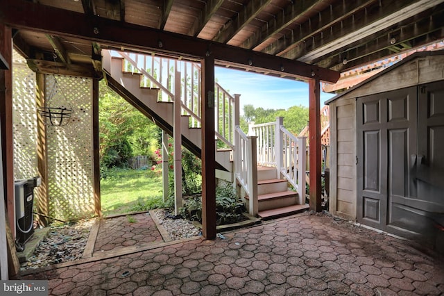 131 Remington Cir, Havre De Grace, MD 21078 - view of patio with stairs