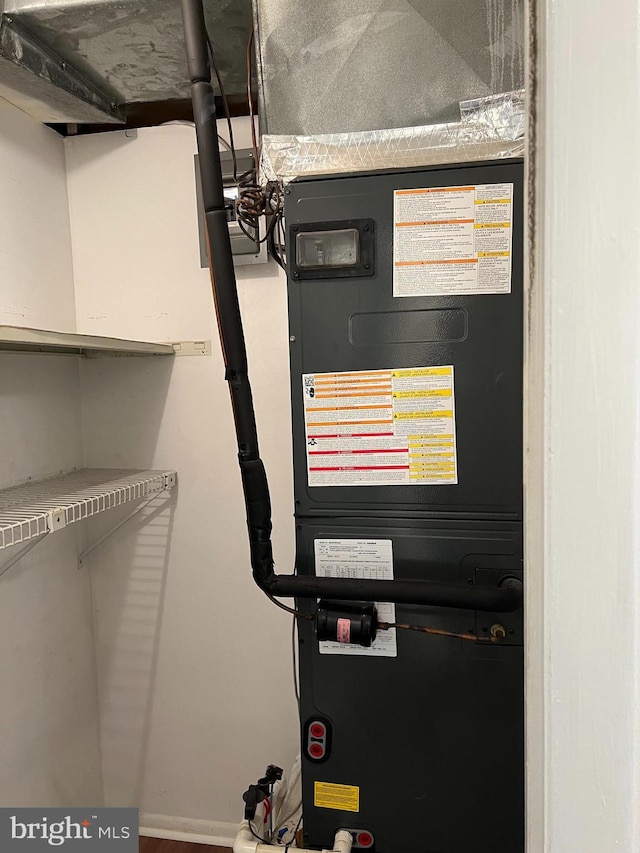 842 Putnam Blvd Unit 60A, Wallingford, PA 19086 - utilities with heating unit