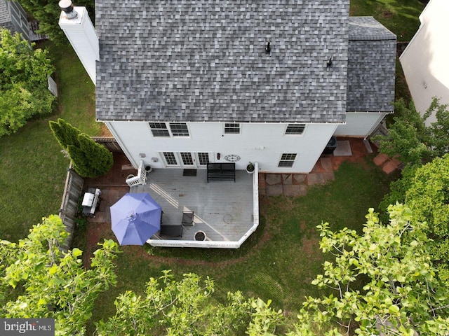 10103 Wimbledon Ct, Manassas, VA 20110 - view from above of property