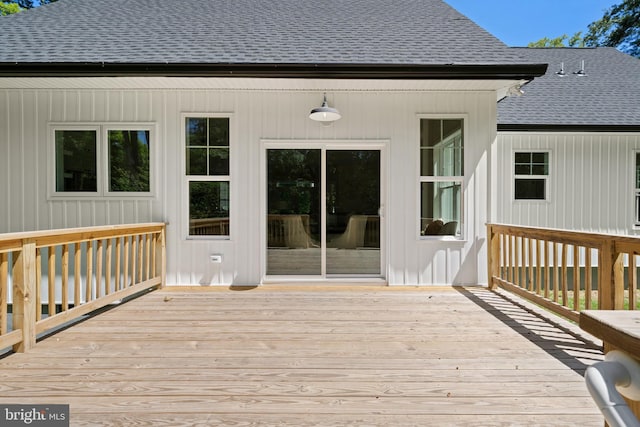 5570 Warren Dr, Huntingtown, MD 20639 - view of wooden terrace