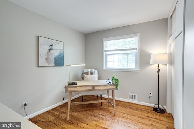 8002 Gosport Ln, Springfield, VA 22151 - office with wood finished floors and baseboards