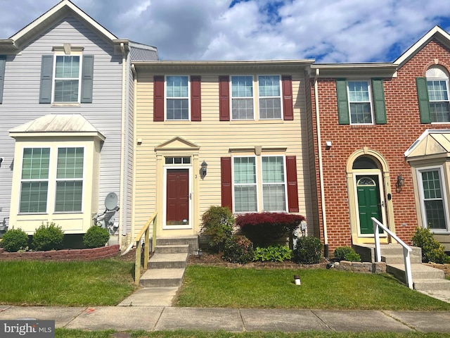 view of property featuring entry steps