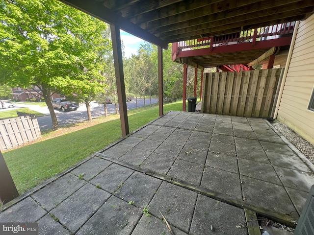 view of patio / terrace