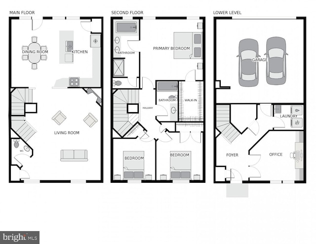 42952 Miltec Ter, Chantilly, VA 20152 - floor plan / room layout
