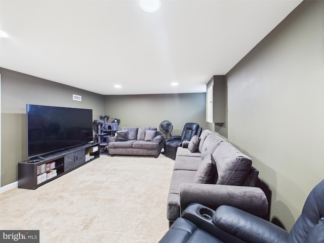 8663 Black Oak, Baltimore, MD 21234 - carpeted living area with recessed lighting