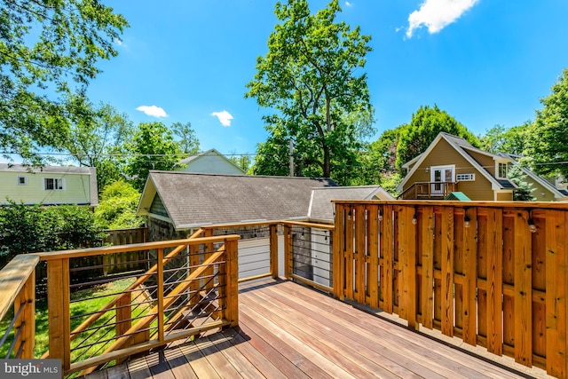 618 20th St S, Arlington, VA 22202 - view of wooden terrace