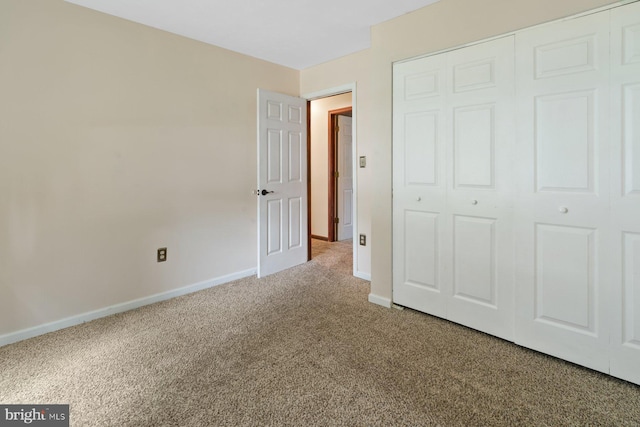 101 George St, Taneytown, MD 21787 - unfurnished bedroom with carpet, baseboards, and a closet