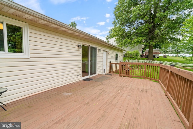101 George St, Taneytown, MD 21787 - view of deck