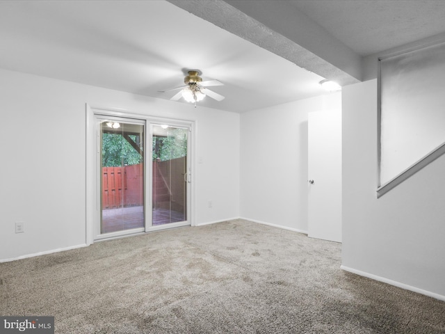 13833 Palmer House Way Unit 32-233, Silver Spring, MD 20904 - carpeted spare room with ceiling fan and baseboards