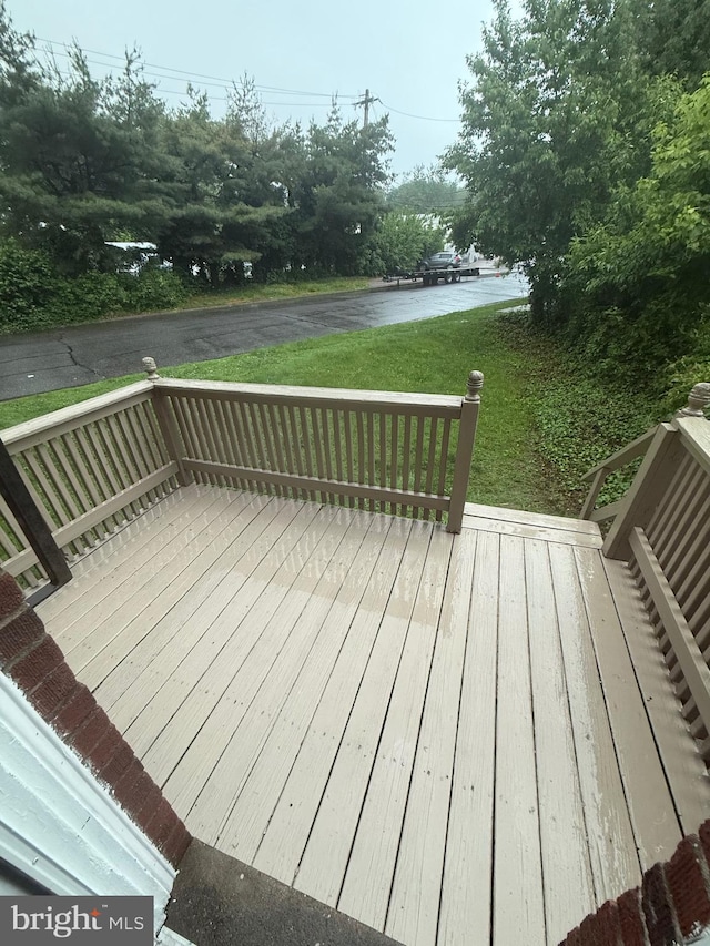1113 Faunce St, Philadelphia, PA 19111 - view of wooden deck