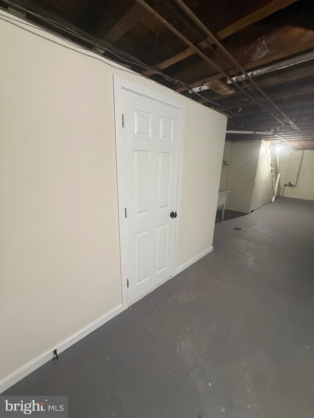 1113 Faunce St, Philadelphia, PA 19111 - view of unfinished below grade area