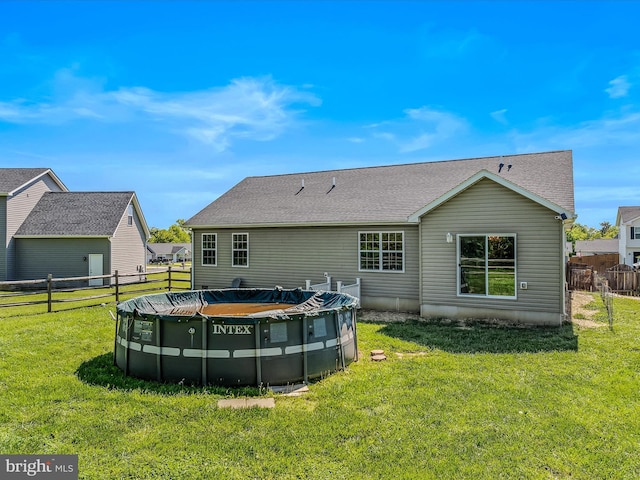 326 Soldier Dr, Bunker Hill, WV 25413 - view of rear view of house