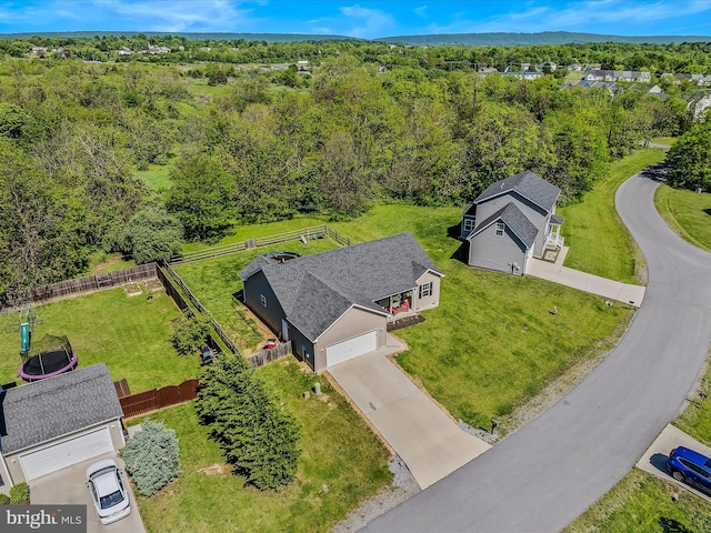 326 Soldier Dr, Bunker Hill, WV 25413 - aerial view of a forest