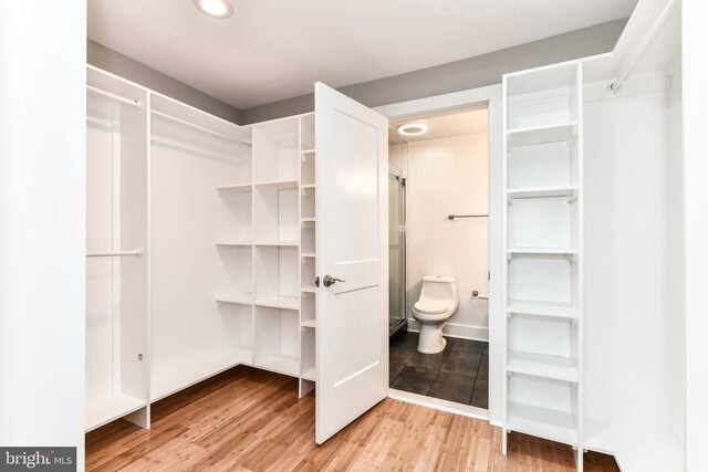 2432 S Culpeper St, Arlington, VA 22206 - spacious closet with light wood finished floors