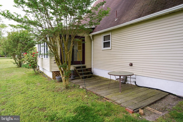20560 Nanticoke Rd, Nanticoke, MD 21840 - deck with a yard