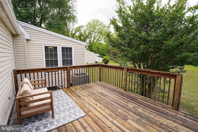 20560 Nanticoke Rd, Nanticoke, MD 21840 - deck with cooling unit