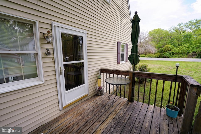 20560 Nanticoke Rd, Nanticoke, MD 21840 - wooden terrace featuring a lawn