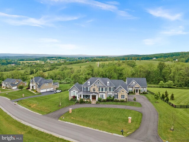 16024 Waterford Crest Pl, Paeonian Springs, VA 20129 - view from above of property featuring a heavily wooded area