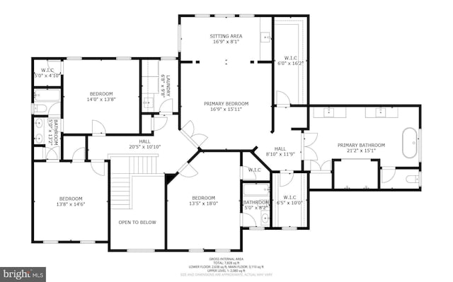 16024 Waterford Crest Pl, Paeonian Springs, VA 20129 - floor plan / room layout