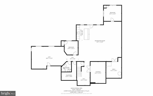 16024 Waterford Crest Pl, Paeonian Springs, VA 20129 - room layout