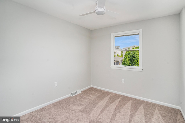 748 Jefferson St, Red Hill, PA 18076 - unfurnished room featuring carpet, baseboards, and a ceiling fan