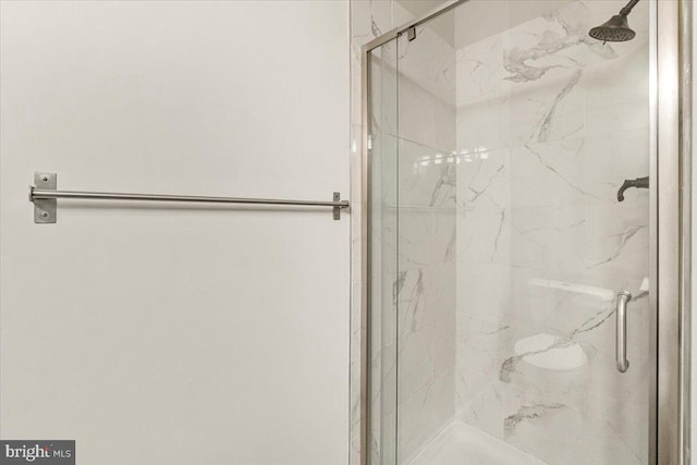 2400 Dominion Dr Unit 3D, Frederick, MD 21702 - bathroom with a marble finish shower