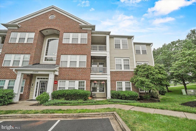 2400 Dominion Dr Unit 3D, Frederick, MD 21702 - view of front of property featuring brick siding and french doors