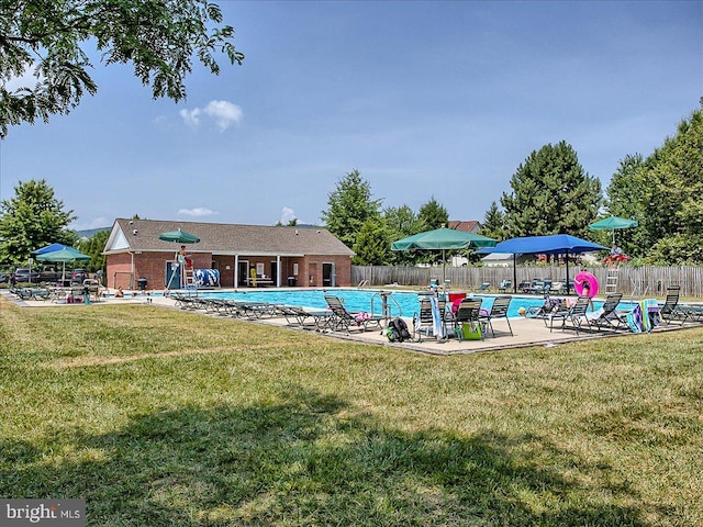 2400 Dominion Dr Unit 3D, Frederick, MD 21702 - community pool with a patio