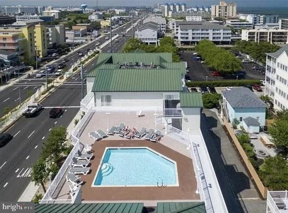 5300 Coastal Hwy Unit 403, Ocean City, MD 21842 - aerial view of a pool area