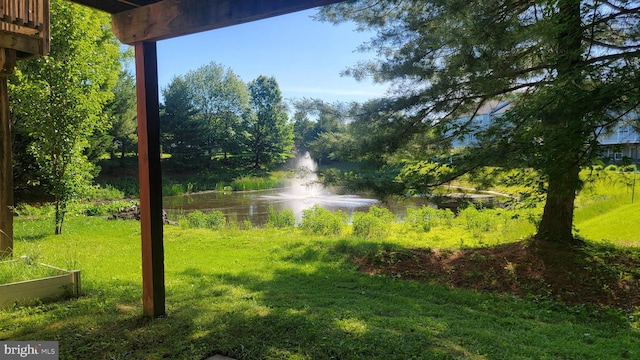 10016 Love Song Ct, Laurel, MD 20723 - view of green lawn featuring a water view