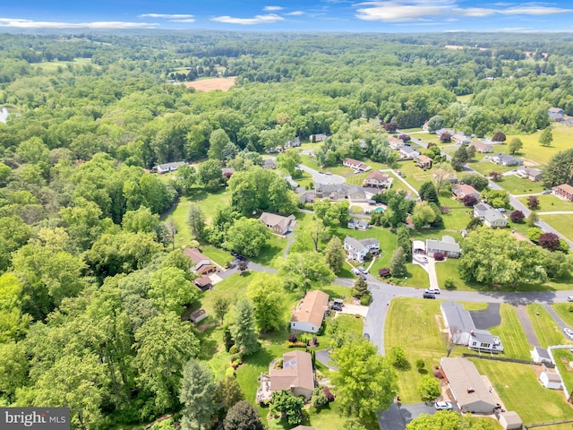 2906 Cornus Way, Joppa, MD 21085 - aerial perspective of suburban area featuring a forest
