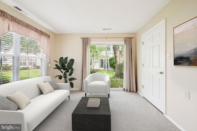 23 Village Ln Building 3 # 23A, Mount Laurel, NJ 08054 - living area with carpet and baseboards
