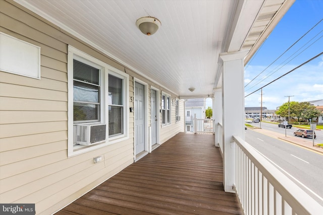 1004 Philadelphia Ave, Ocean City, MD 21842 - deck with covered porch and cooling unit