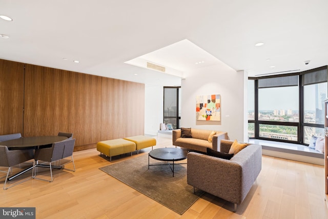2018 Walnut St Unit 19Gh, Philadelphia, PA 19103 - lobby with a wall of windows and recessed lighting