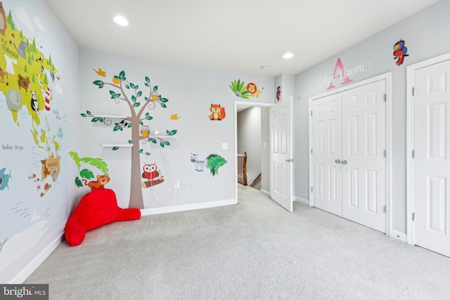 42397 Goldenseal Sq, Brambleton, VA 20148 - unfurnished bedroom featuring carpet floors, recessed lighting, and baseboards