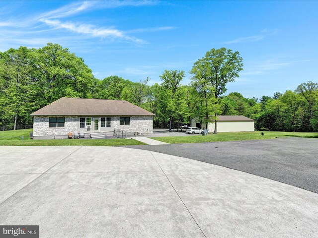773 S Rte 183, Schuylkill Haven, PA 17972 - view of front of house with stone siding and a front yard