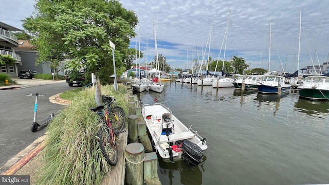 208 Eastern Ave, Annapolis, MD 21403 - dock with a water view
