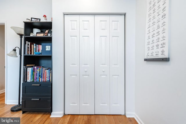 2113 Montrose St, Philadelphia, PA 19146 - unfurnished bedroom featuring wood finished floors, baseboards, and a closet