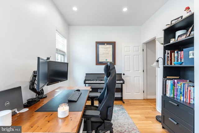 2113 Montrose St, Philadelphia, PA 19146 - office featuring light wood-type flooring and recessed lighting