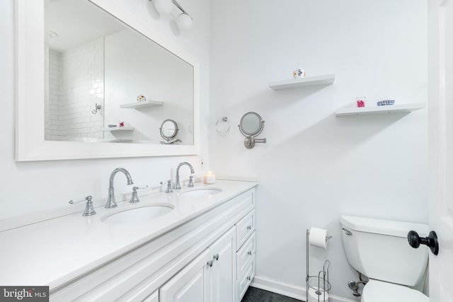 2113 Montrose St, Philadelphia, PA 19146 - full bathroom with toilet and double vanity