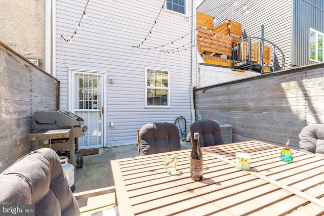 2113 Montrose St, Philadelphia, PA 19146 - view of patio with outdoor dining space and fence