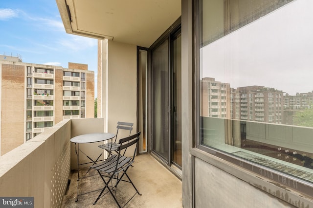 1245 4th St SW Unit E511, Washington, DC 20024 - balcony with a city view