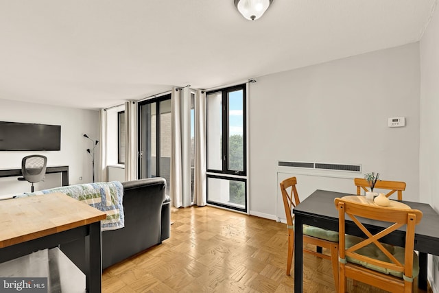 1245 4th St SW Unit E511, Washington, DC 20024 - living room with baseboards