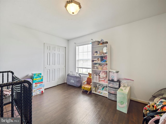 67 Tinning Ct, Hedgesville, WV 25427 - bedroom with wood finished floors and a closet