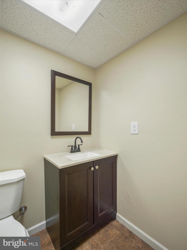 67 Tinning Ct, Hedgesville, WV 25427 - half bath with baseboards, toilet, and vanity
