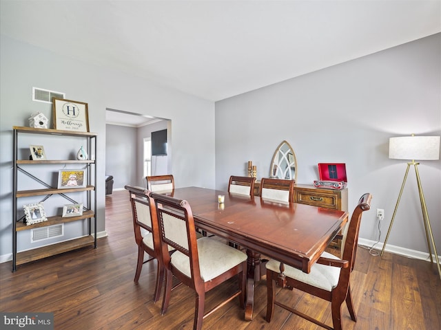 67 Tinning Ct, Hedgesville, WV 25427 - dining area featuring baseboards and wood finished floors